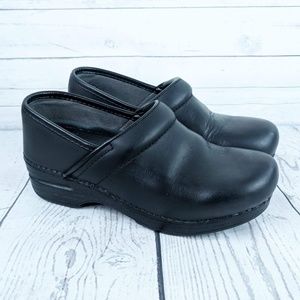 Dansko Leather Professional Comfort Clogs Sz 36
